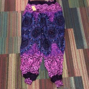 NWT BOHO PANTS